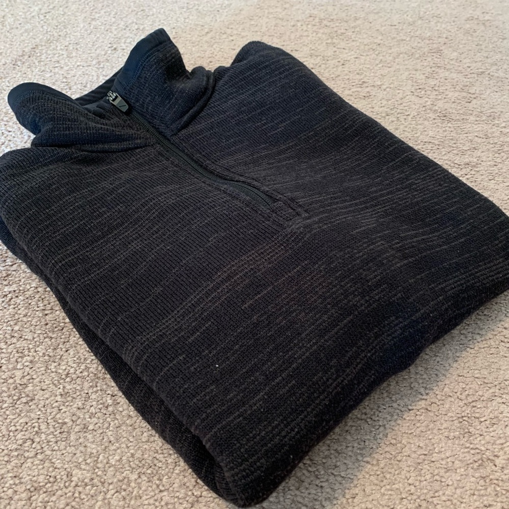Mens UNTUCKit Quarter Zip Sweater